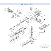 Cat pomp 3507 - 38 ltr - 345 bar 915 rpm